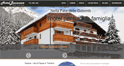 Desktop Screenshot of hotelbucanevemoena.it